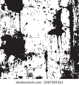 Dark Grunge Banners with Distressed Texture