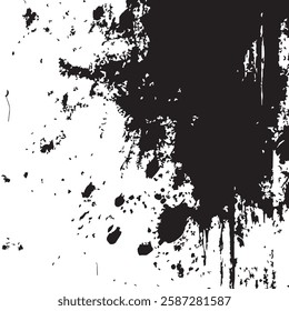 Dark Grunge Banners with Distressed Texture