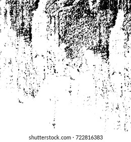 Dark grunge black and white vector. Abstract monochrome background for design and print. Vintage old texture of stains, cracks, chips, abrasions, scratches