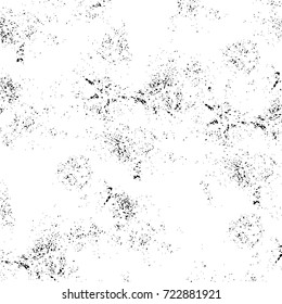 Dark grunge black and white vector. Abstract monochrome background for design and print. Vintage old texture of stains, cracks, chips, abrasions, scratches