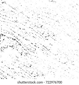 Dark grunge black and white vector. Abstract monochrome background for design and print. Vintage old texture of stains, cracks, chips, abrasions, scratches