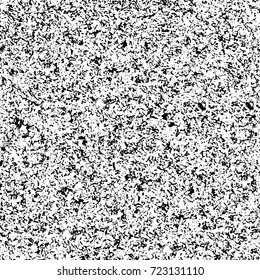 Dark grunge black and white vector. Abstract monochrome background for design and print. Vintage old texture of stains, cracks, chips, abrasions, scratches