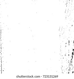 Dark grunge black and white vector. Abstract monochrome background for design and print. Vintage old texture of stains, cracks, chips, abrasions, scratches