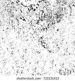 Dark grunge black and white vector. Abstract monochrome background for design and print. Vintage old texture of stains, cracks, chips, abrasions, scratches