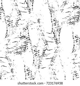 Dark grunge black and white vector. Abstract monochrome background for design and print. Vintage old texture of stains, cracks, chips, abrasions, scratches