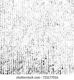 Dark grunge black and white vector. Abstract monochrome background for design and print. Vintage old texture of stains, cracks, chips, abrasions, scratches