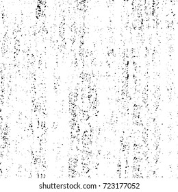 Dark grunge black and white vector. Abstract monochrome background for design and print. Vintage old texture of stains, cracks, chips, abrasions, scratches