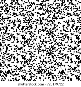 Dark grunge black and white vector. Abstract monochrome background for design and print. Vintage old texture of stains, cracks, chips, abrasions, scratches