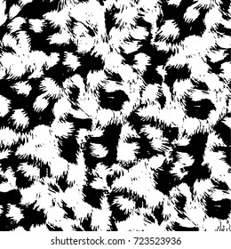 Dark grunge black and white vector. Abstract monochrome background for design and print. Vintage old texture of stains, cracks, chips, abrasions, scratches