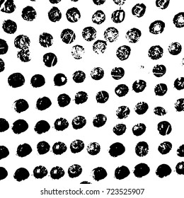 Dark grunge black and white vector. Abstract monochrome background for design and print. Vintage old texture of stains, cracks, chips, abrasions, scratches