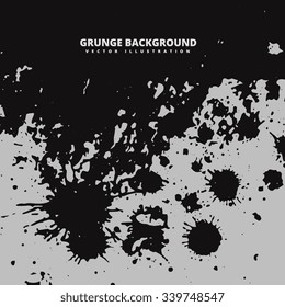 dark grunge ink splatter background