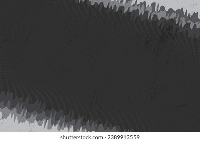 Dark Grunge Retro Banner Background