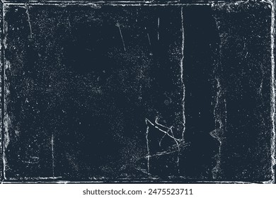 Grunge blanco y negro. Textura superpuesta de socorro. Abstractas polvo superficial y áspero concepto de fondo de la pared sucia. Desgastado, desgarrado, efecto meteorológico. Ilustración vectorial, EPS 10.