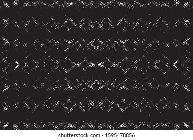 Dark grunge texture vector. Distressed overlay texture. Grunge background. Abstract obvious dark worn textured effect. Vector Illustration. Black isolated on white. EPS10.