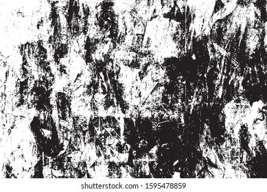 Dark grunge texture vector. Distressed overlay texture. Grunge background. Abstract obvious dark worn textured effect. Vector Illustration. Black isolated on white. EPS10.