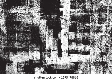 Dark grunge texture vector. Distressed overlay texture. Grunge background. Abstract obvious dark worn textured effect. Vector Illustration. Black isolated on white. EPS10.