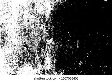 Dark grunge urban texture vector. Distressed overlay texture. Grunge background. Abstract obvious dark worn textured effect. Vector Illustration. Black isolated on white. EPS10.