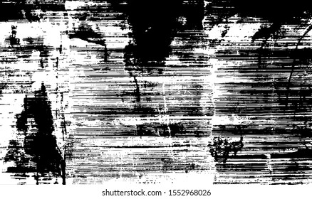 Dark grunge urban texture vector. Distressed overlay texture. Grunge background. Abstract obvious dark worn textured effect. Vector Illustration. Black isolated on white. EPS10.