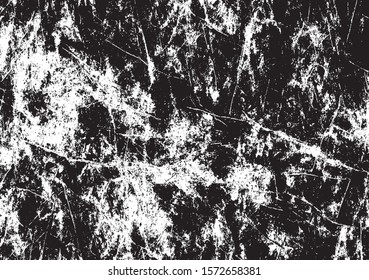 Dark grunge urban texture vector. Distressed overlay texture. Grunge background. Abstract obvious dark worn textured effect. Vector Illustration. Black isolated on white. EPS10.