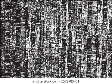 Dark grunge urban texture vector. Distressed overlay texture. Grunge background. Abstract obvious dark worn textured effect. Vector Illustration. Black isolated on white. EPS10.