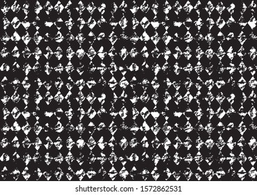 Dark grunge urban texture vector. Distressed overlay texture. Grunge background. Abstract obvious dark worn textured effect. Vector Illustration. Black isolated on white. EPS10.