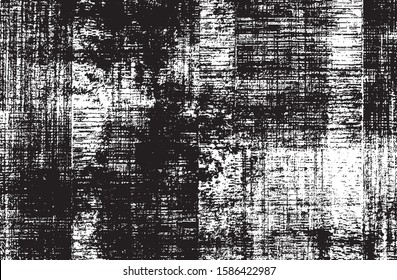 Dark grunge urban texture vector. Distressed overlay texture. Grunge background. Abstract obvious dark worn textured effect. Vector Illustration. Black isolated on white. EPS10.