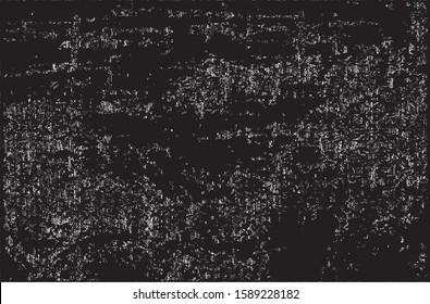 Dark grunge urban texture vector. Distressed overlay texture. Grunge background. Abstract obvious dark worn textured effect. Vector Illustration. Black isolated on white. EPS10.