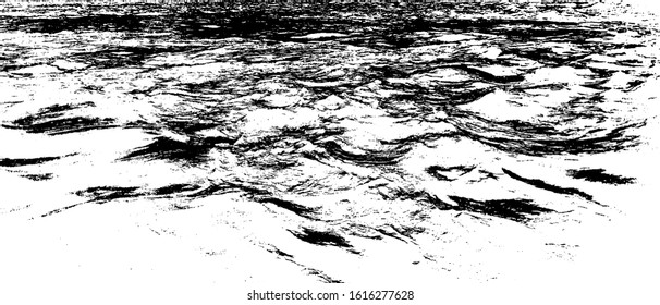 Dark grunge urban texture vector. Distressed overlay texture. Grunge background. Abstract obvious dark worn textured effect. Vector Illustration. Black isolated on white. EPS10.