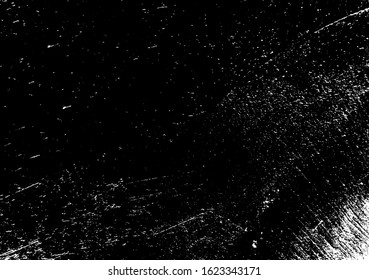 Dark grunge urban texture vector. Distressed overlay texture. Grunge background. Abstract obvious dark worn textured effect. Vector Illustration. Black isolated on white. EPS10.