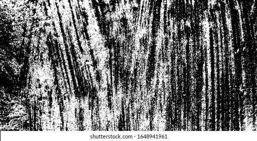 Vector de textura urbana de grunge oscuro. Textura superpuesta angustiada. Borde fondo. Efecto abstracto oscuro usado en textura. Ilustración vectorial. Negro aislado en blanco. EPS10.