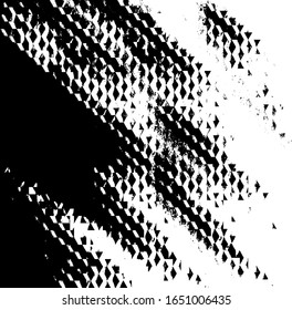 Dark grunge urban texture vector. Distressed overlay texture. Grunge background. Abstract obvious dark worn textured effect. Vector Illustration. Black isolated on white. EPS10.