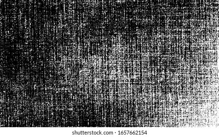 Vector de textura urbana de grunge oscuro. Textura superpuesta angustiada. Borde fondo. Efecto abstracto oscuro usado en textura. Ilustración vectorial. Negro aislado en blanco. EPS10.
