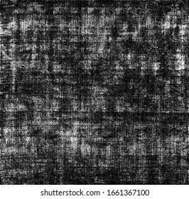 Dark grunge urban texture vector. Distressed overlay texture. Grunge background. Abstract obvious dark worn textured effect. Vector Illustration. Black isolated on white. EPS10.