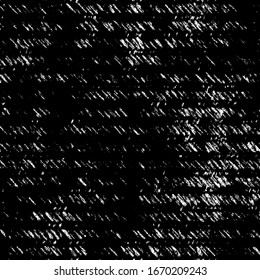 Vector de textura urbana de grunge oscuro. Textura superpuesta angustiada. Borde fondo. Efecto abstracto oscuro usado en textura. Ilustración vectorial. Negro aislado en blanco. EPS10.