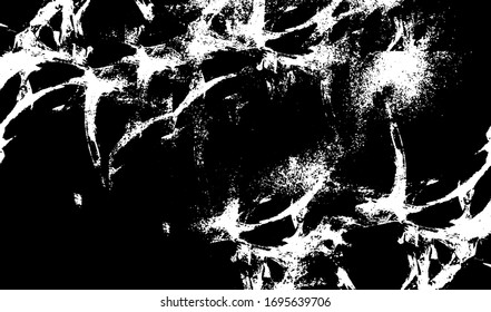 Dark grunge urban texture vector. Distressed overlay texture. Grunge background. Abstract obvious dark worn textured effect. Vector Illustration. Black isolated on white. EPS10.