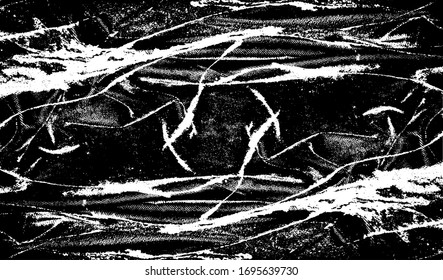 Dark grunge urban texture vector. Distressed overlay texture. Grunge background. Abstract obvious dark worn textured effect. Vector Illustration. Black isolated on white. EPS10.