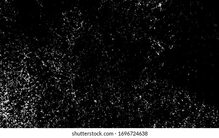 Dark grunge urban texture vector. Distressed overlay texture. Grunge background. Abstract obvious dark worn textured effect. Vector Illustration. Black isolated on white. EPS10.