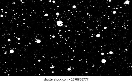 Dark grunge urban texture vector. Distressed overlay texture. Grunge background. Abstract obvious dark worn textured effect. Vector Illustration. Black isolated on white. EPS10.