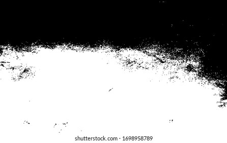 Dark grunge urban texture vector. Distressed overlay texture. Grunge background. Abstract obvious dark worn textured effect. Vector Illustration. Black isolated on white. EPS10.