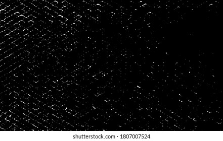 Dark grunge urban texture vector. Distressed overlay texture. Grunge background. Abstract obvious dark worn textured effect. Vector Illustration. Black isolated on white. EPS10.