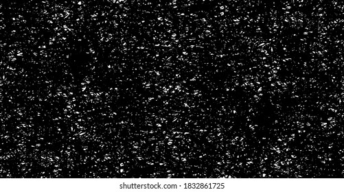 Dark grunge urban texture vector. Distressed overlay texture. Grunge background. Abstract obvious dark worn textured effect. Vector Illustration. Black isolated on white. EPS10.