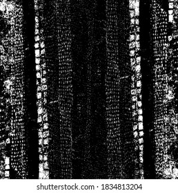 Vector de textura urbana de grunge oscuro. Textura superpuesta angustiada. Borde de fondo. Resumen obvio efecto de textura oscuro y desgastado. Ilustración vectorial. Negro aislado en blanco. EPS10.