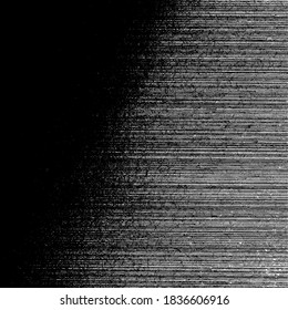 Dunkle Grunge urbane Textur Vektor. Verzerrte Overlay-Textur. brüchiger Hintergrund. Abstrakter offensichtlicher dunkel abgenutzter strukturierter Effekt. Vektorgrafik. Schwarz einzeln auf Weiß. EPS10.