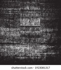 Vector de textura urbana de grunge oscuro. Textura superpuesta angustiada. Borde de fondo. Resumen obvio efecto de textura oscuro y desgastado. Ilustración vectorial. Negro aislado en blanco. EPS10.