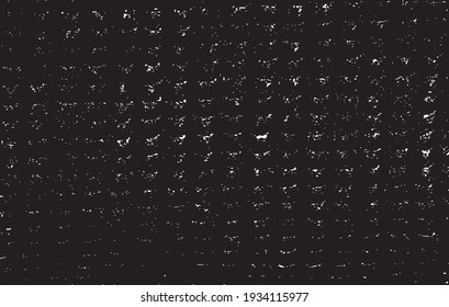 Dark grunge urban texture vector. Distressed overlay texture. Grunge background. Abstract obvious dark worn textured effect. Vector Illustration. Black isolated on white. EPS10.