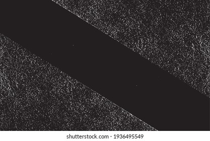 Vector de textura urbana de grunge oscuro. Textura superpuesta angustiada. Borde de fondo. Resumen obvio efecto de textura oscuro y desgastado. Ilustración vectorial. Negro aislado en blanco. EPS10.