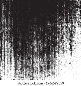 Dark grunge urban texture vector. Distressed overlay texture. Grunge background. Abstract obvious dark worn textured effect. Vector Illustration. Black isolated on white. EPS10.