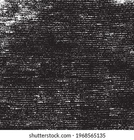 Vector de textura urbana de grunge oscuro. Textura superpuesta angustiada. Borde de fondo. Resumen obvio efecto de textura oscuro y desgastado. Ilustración vectorial. Negro aislado en blanco. EPS10.