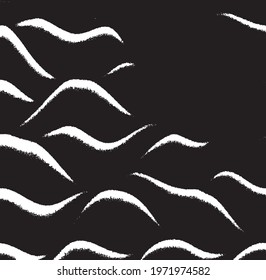 Dark grunge urban texture vector. Distressed overlay texture. Grunge background. Abstract obvious dark worn textured effect. Vector Illustration. Black isolated on white. EPS10.
