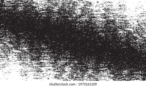 Dark grunge urban texture vector. Distressed overlay texture. Grunge background. Abstract obvious dark worn textured effect. Vector Illustration. Black isolated on white. EPS10.